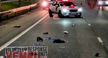 Pedestrian killed in horrific high-speed accident on the R21