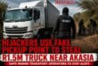 Hijackers use fake pickup point to steal R1.5m truck near Akasia