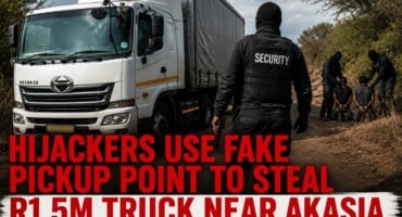 Hijackers use fake pickup point to steal R1.5m truck near Akasia