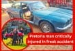 Pretoria man critically injured in freak accident