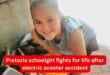Pretoria schoolgirl fights for life after electric scooter accident