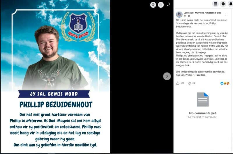 ‘Ray of Sunshine’: Mother of Man Killed in Pretoria Drag Race Crash Pleads for End to Illegal Street Racing — image 1