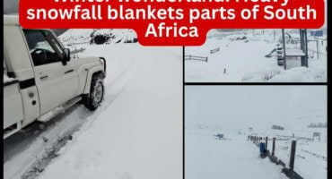 Winter wonderland: Heavy snowfall blankets parts of South Africa