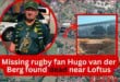 Missing rugby fan Hugo van der Berg found dead near Loftus
