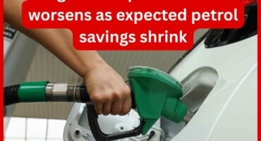 August fuel price outlook worsens as expected petrol savings shrink