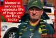 Memorial service to celebrate life of Hugo van der Berg today