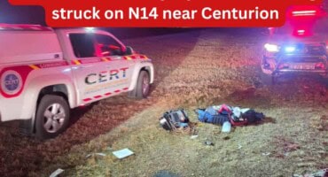 Pedestrian critically injured after being struck on N14 near Centurion