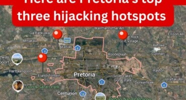 Here are Pretoria’s top three hijacking hotspots