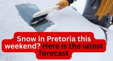 Snow in Pretoria this weekend? Here is the latest forecast