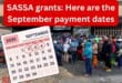 SASSA grants: Here are the September payment dates