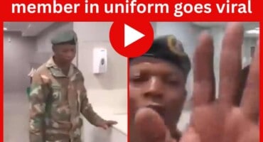 WATCH: Video of ‘drunk’ SANDF member in uniform goes viral
