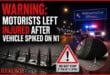 WARNING: Motorists left injured after vehicle spiked on N1