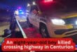 An eight-year-old boy killed crossing highway in Centurion