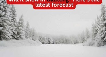 Will it snow in Gauteng? Here's the latest forecast