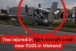 Two injured in light aircraft crash near R101 in Midrand