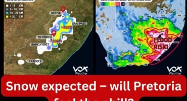 Snow expected – will Pretoria feel the chill?