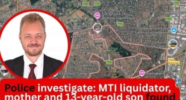 Police investigate triple death after MTI liquidator, mother and 13-year-old son found shot dead in Pretoria