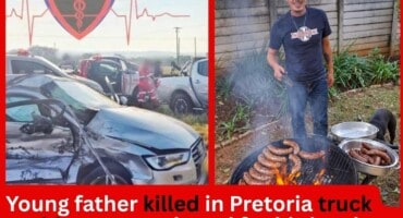 Young father killed in Pretoria truck accident remembered for his laughter
