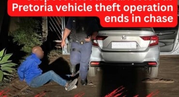 Suspect shot and arrested as Pretoria vehicle theft operation ends in chase
