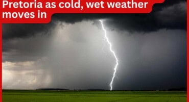 Severe thunderstorms threaten Pretoria as cold, wet weather moves in