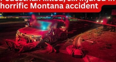 Pedestrian killed, six injured in horrific Montana accident