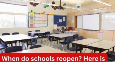 When do schools reopen? Here is the October return date