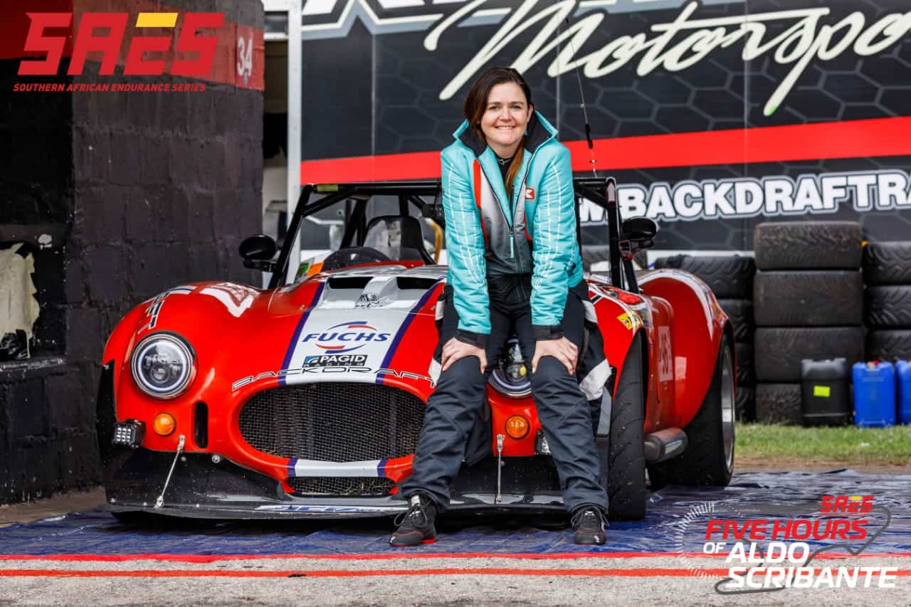 Woman racer inspires next generation