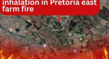Three treated for smoke inhalation in Pretoria east farm fire