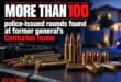 More than 100 police-issued rounds found at former general’s Centurion home