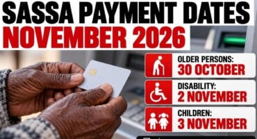 Here is the SASSA payment dates for November