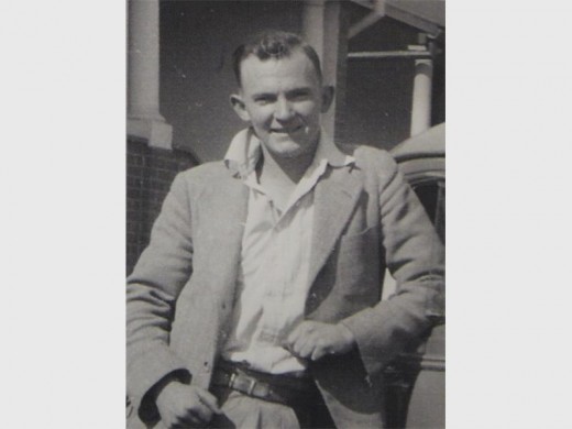 Dick Davidson, in his early 20s, has a bright future ahead of him.