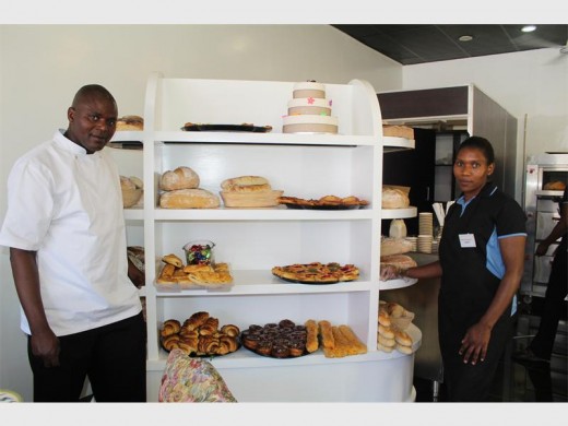 Chris Maziriri and Sakhile Masuku are the shareholders at Oryana bakery.