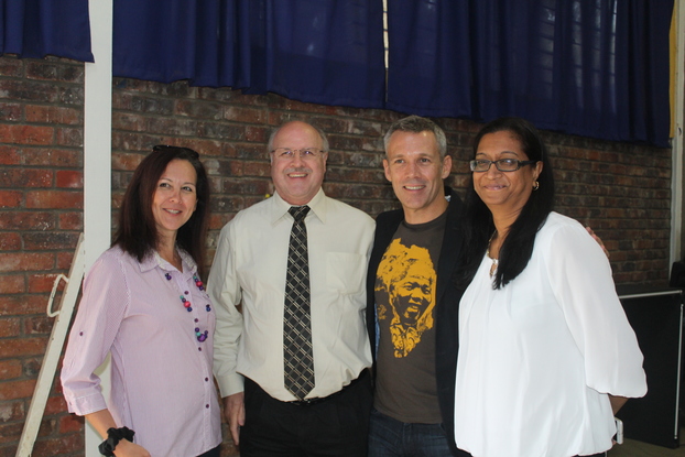 Melanie Doman, George Buis, Murray Chabant and Vanessa Gannesan during the launch of Green Berets.