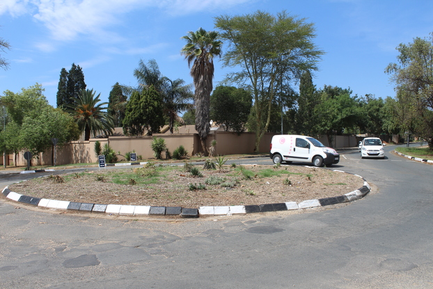 The traffic circle on Honeydew Road west is considered very dangerous by residents given the number of crashes.