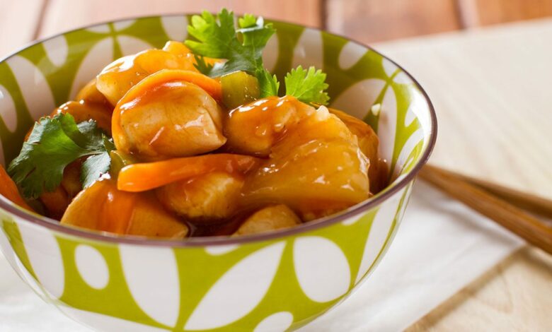10 MAY- WFD - Sweet and sour chicken stir fry