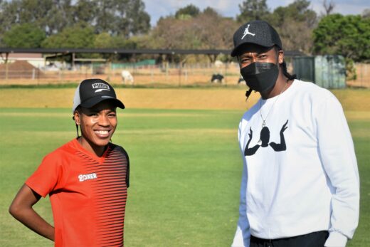 Glenrose Xaba and Caster Semenya1