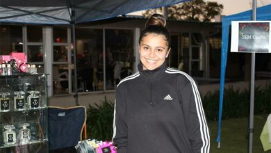 Shanika Mathura enjoys the market. Photo: Mthulisi Lwazi Khuboni