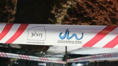 The water shutdown has begun in some areas.