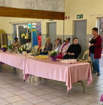 Windsor's female residents gathered for the Women's Day event.
