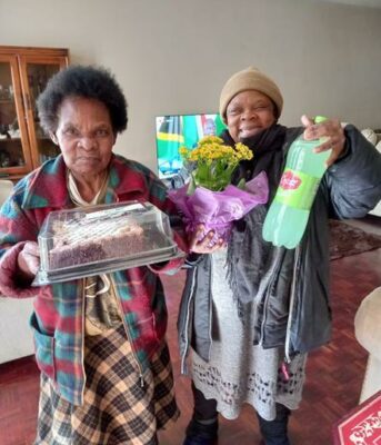 Daisy and Kate Ramosepele celebrated Women's Day with WCSS.
