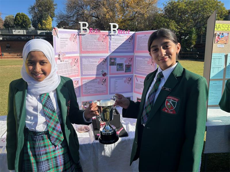 The learners spent the morning showcasing their science expo projects to fellow learners, parents, and teachers alike.