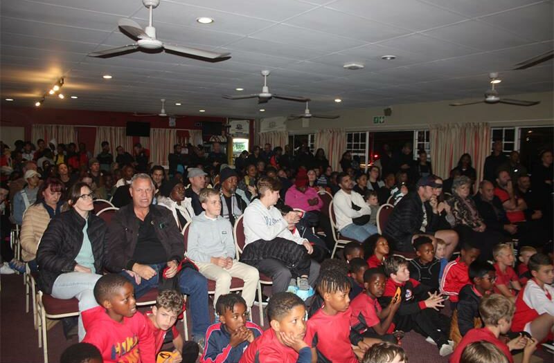 New captains were presented in front of families, teammates, and management at the Old Parks annual captains' ceremony.