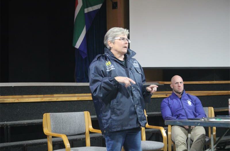 Residents and sports codes representatives gathered to discuss the ongoing issues of the Randburg Sports Precinct.