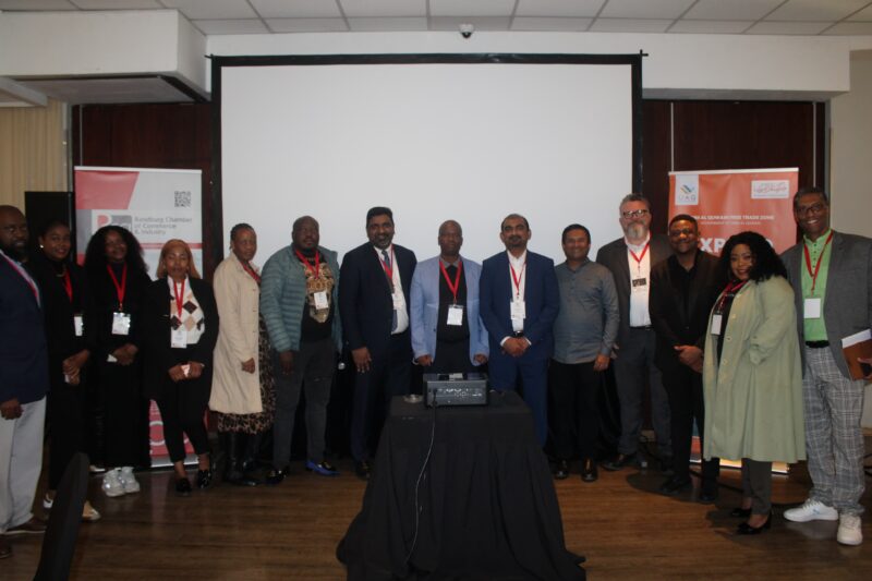 The Randburg Chamber of Commerce welcomed UAE delegates to discuss business formation opportunities and investment incentives in the Umm Al Quwain Free Trade Zone.