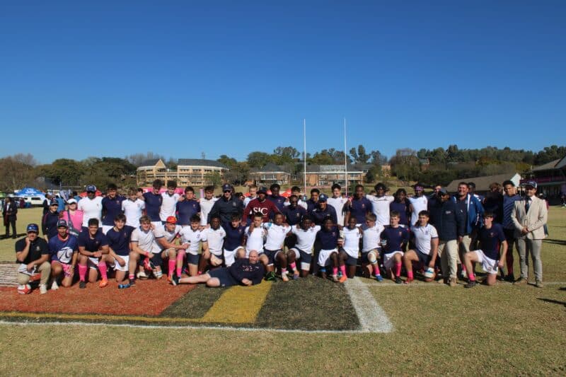 Baytop Field hosted a gripping Pink Derby clash as Saints beat St John’s, capping the fundraising day with a narrow but well-earned win.