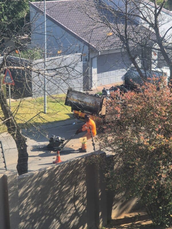 JRA has fixed a few of the potholes on roads in Randpark Ridge, but councillor Devon Steenkamp says they’ve left the worst ones.