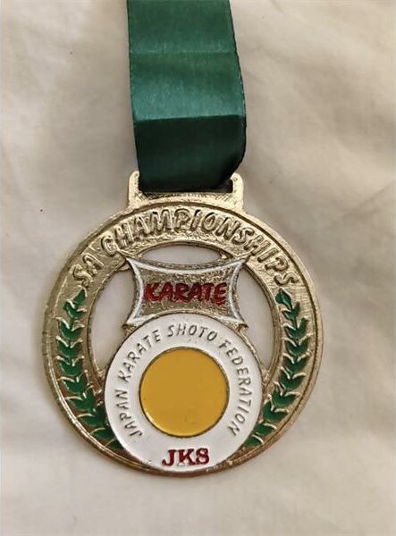 After a convincing win at JKA Nationals, 15-year-old Bromhof martial artist Dominique Belt has been invited to represent South Africa at the World Championships in India.