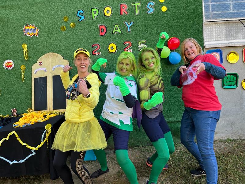 Footprints School hosted a superhero-themed sports day, filled with exciting challenges, joyful moments, and strong community spirit that brought learners, parents, and staff together.