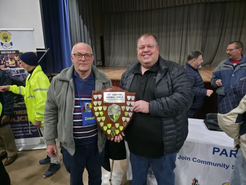 For his outstanding service and commitment, Captain Erasmus has been honoured by Honeydew CPF after successfully juggling multiple senior responsibilities throughout a challenging period.