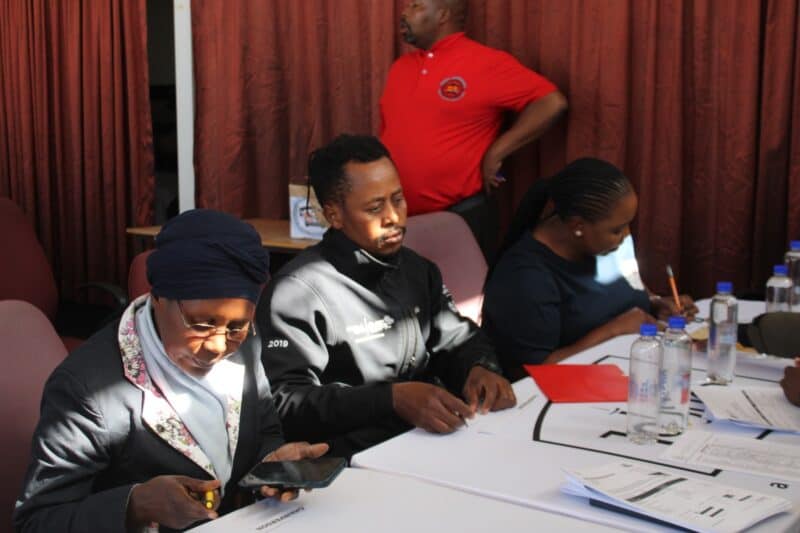 Alliance Learners Transport Association announced the newly elected executive committee at a discussion at Randburg Fire Station over the success and progress of the organisation.